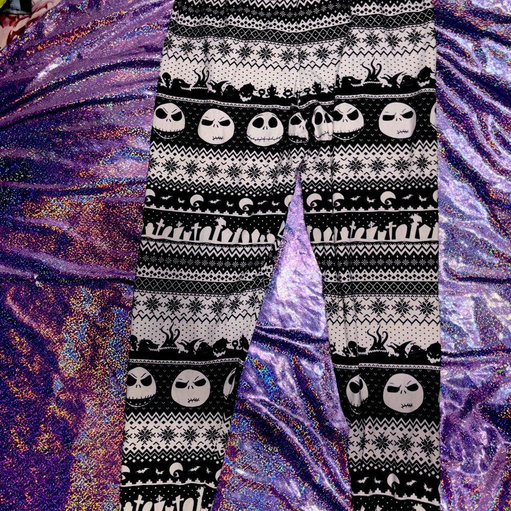 Nightmare Before Christmas Christmas Leggings